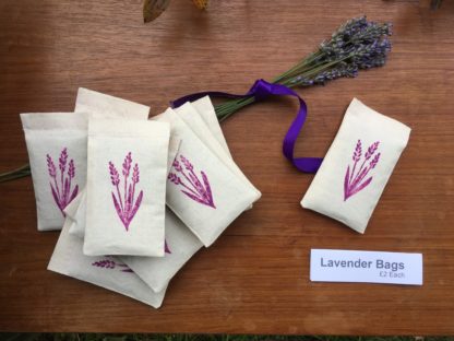 Product Hand Printed Lavander Bags