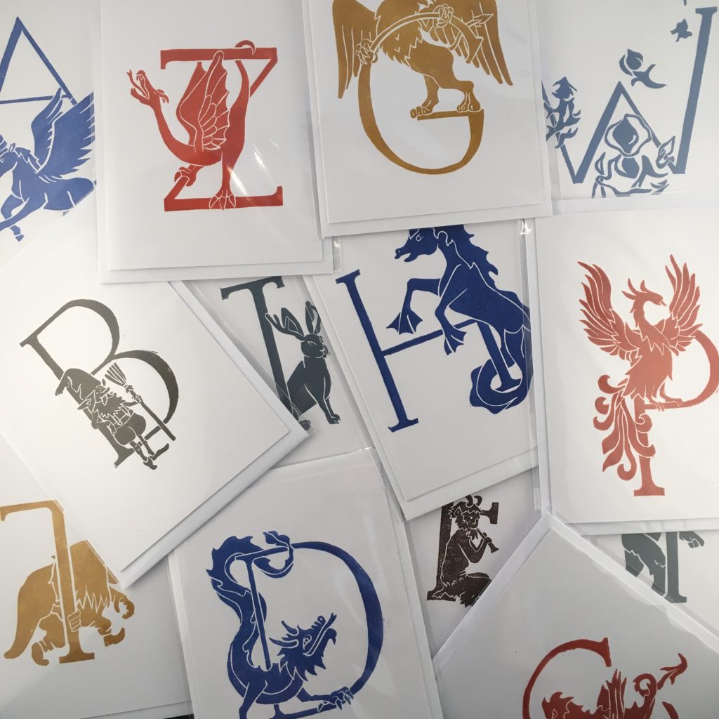 Mythical Creature Alphabet Cards - Quint's Prints