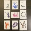 Mythical Creature Alphabet Cards - Image 3